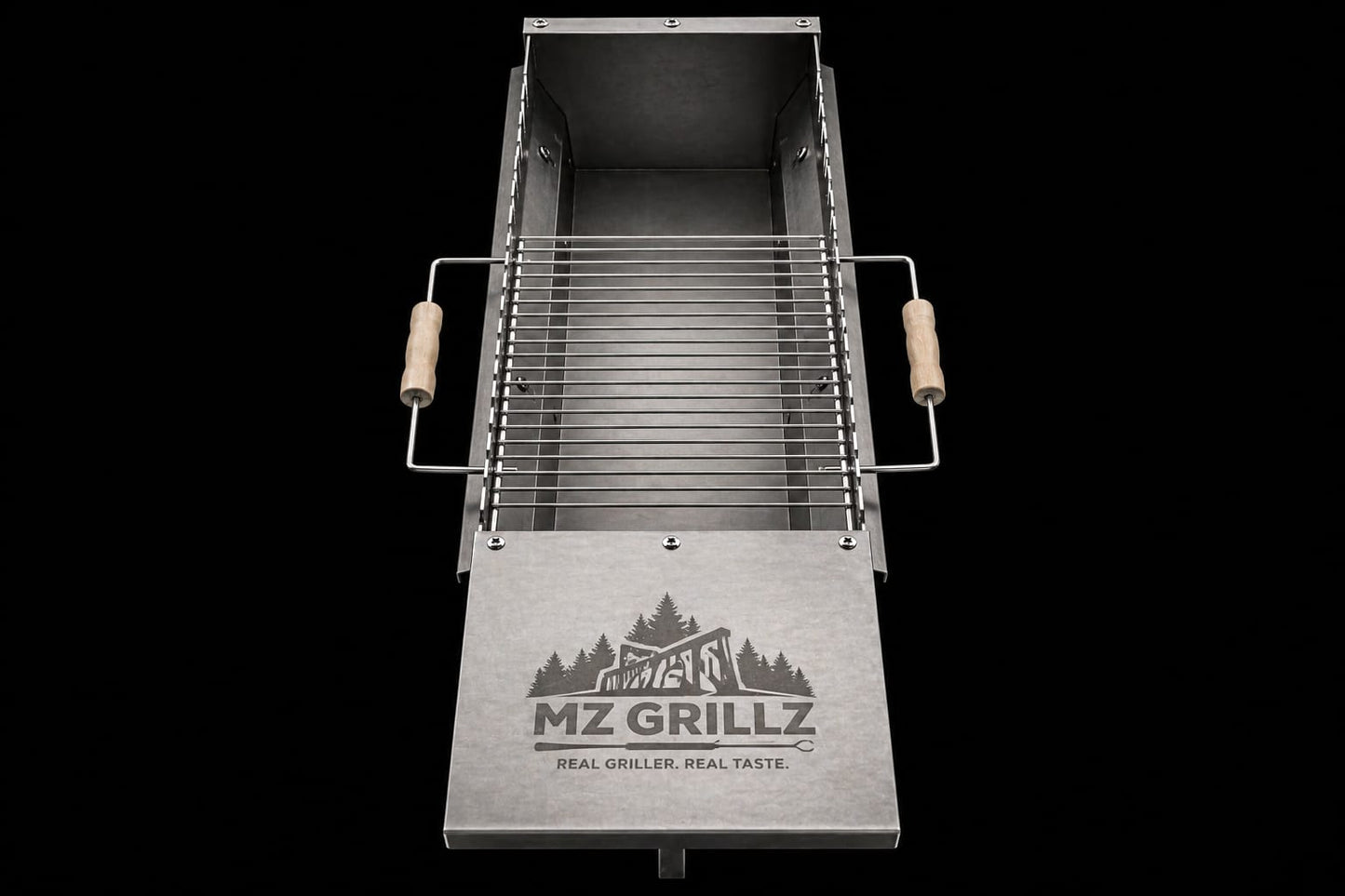 Mz Grillz Friday Classic hochwertiger Edelstahl Mangalgrill 